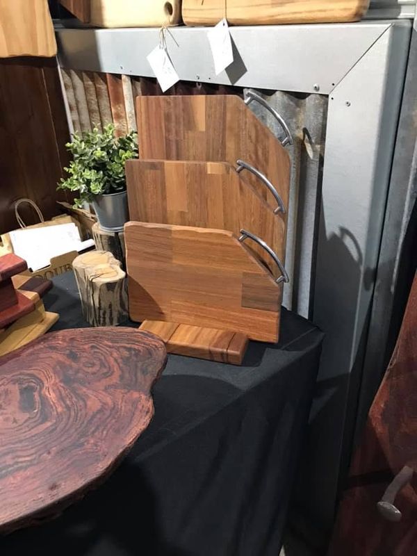 Boards with steel handles
