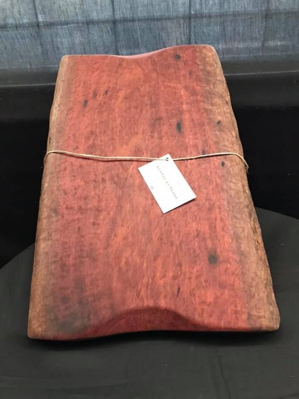 Jarrah board, rustic edge