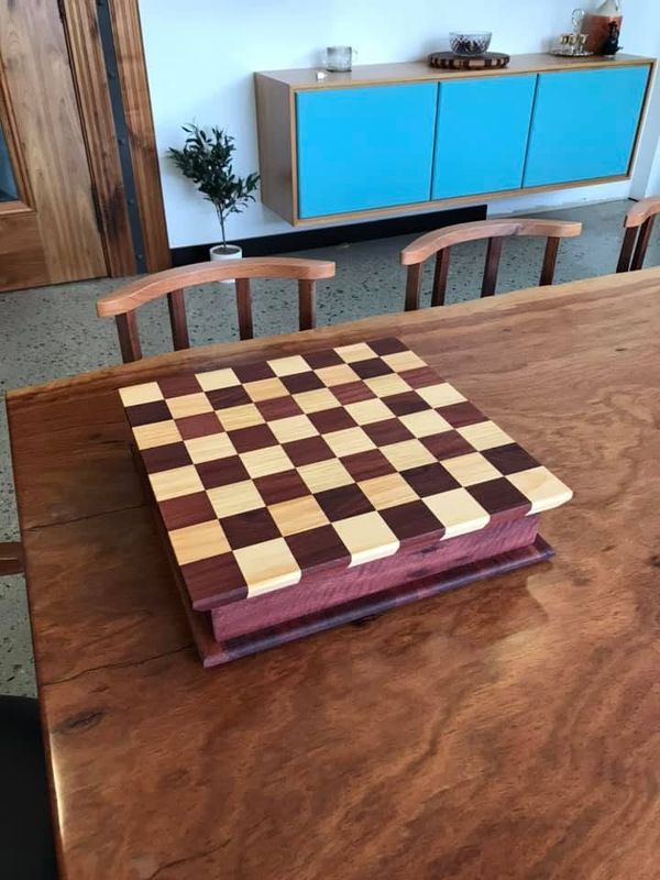 Chess box closed