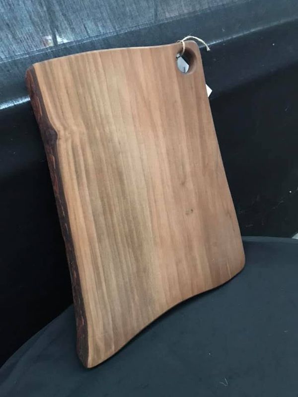 Board with hanging hole